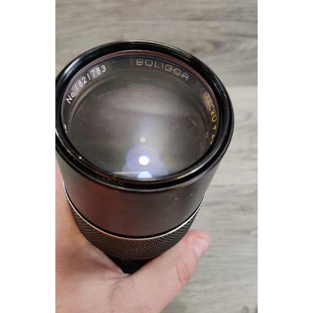 Vintage Soligor 85-205mm f3.8 Zoom Lens Canon FD Mount w/ Original Box PARTS